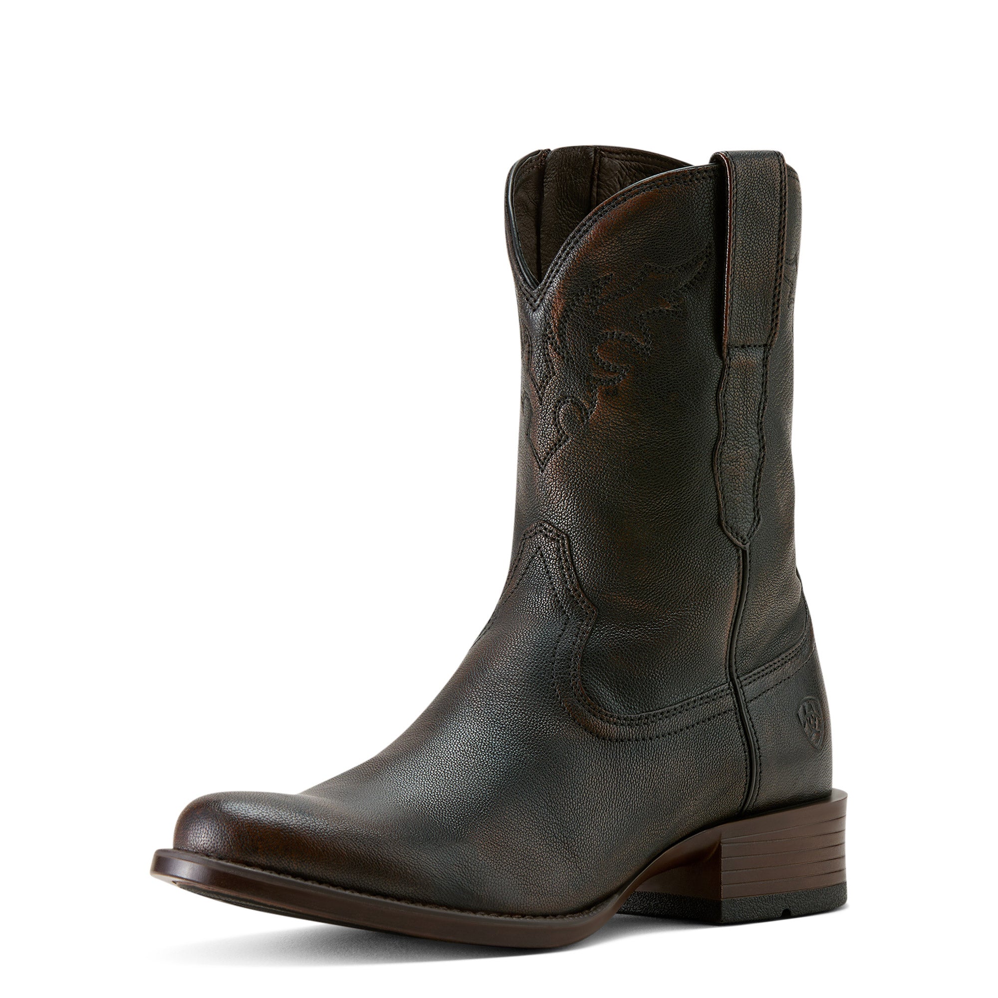 (取寄) アリアット メンズ ウェスタン ブーツ Ariat men Sonoro Western Boot Chocolate Truffle 10063981_3-4_front.jpg?v=