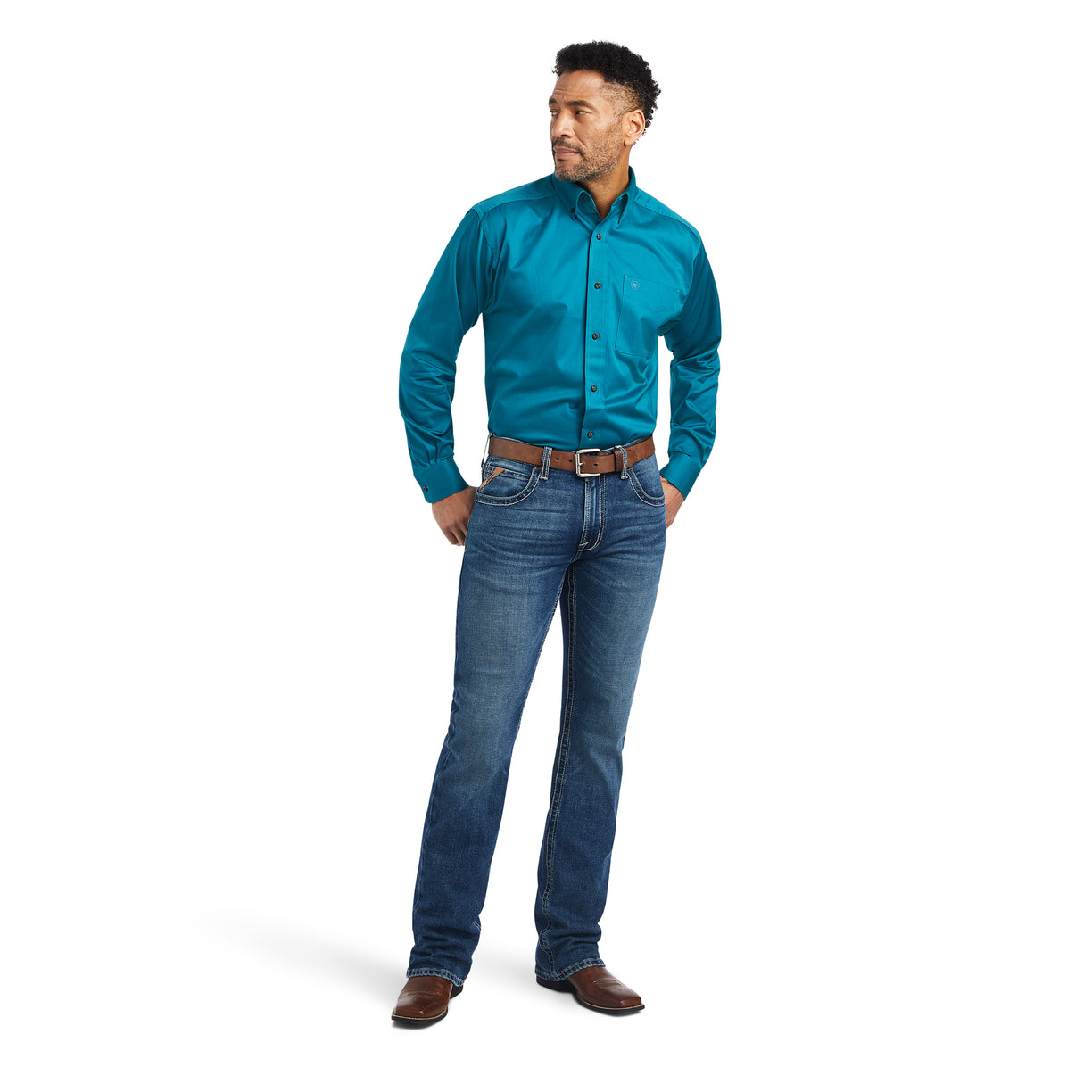 Solid Twill Classic Fit Shirt