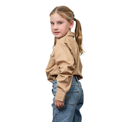 Youth Rebar Half Button Workshirt