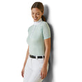 Ariat Women's Aptos Vent Show Shirt in Aqua Foam Colour Front