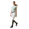Ariat Women's Aptos Vent Show Shirt in Aqua Foam Colour Full