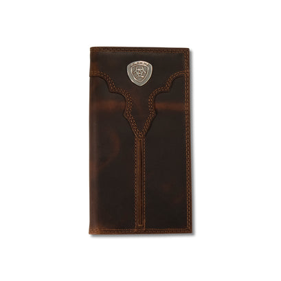 Contrast Stitch Shield Rodeo Wallet