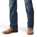 Ariat Men's M5 Straight Leg Whitman Straight Jeans in blue denim - Detail