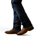 Ariat Men's M1 Vintage Hansen Straight Leg Jeans in dark blue denim - Detail
