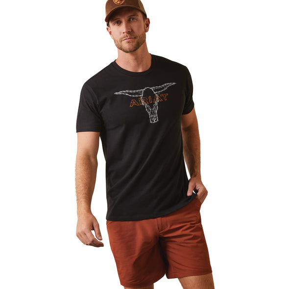 Ariat Barbed Wire Steer T-Shirt