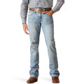 Ariat Men's M5 Straight Noah Straight Leg Jeans in blue denim - Front