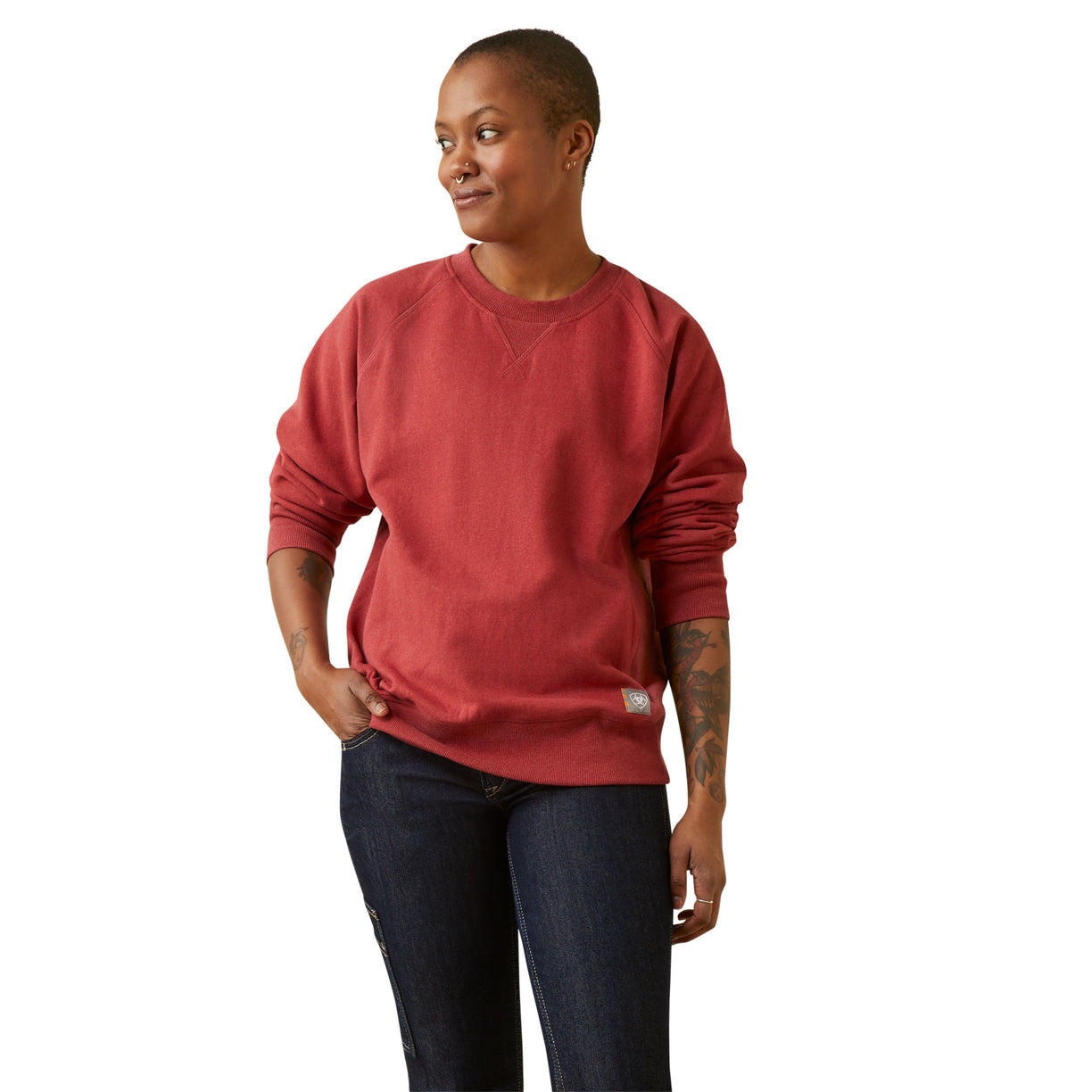 Rebar Workman Washed Fleece Sweatshirt