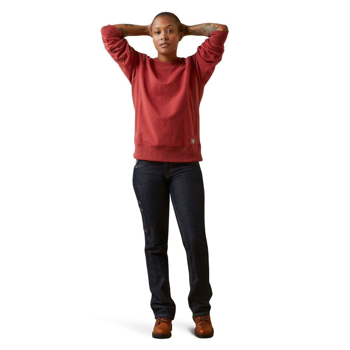 Rebar Workman Washed Fleece Sweatshirt