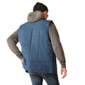Ariat Men's Crius Insulated Vest in blue - Back