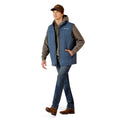 Ariat Men's Crius Insulated Vest in blue - Full
