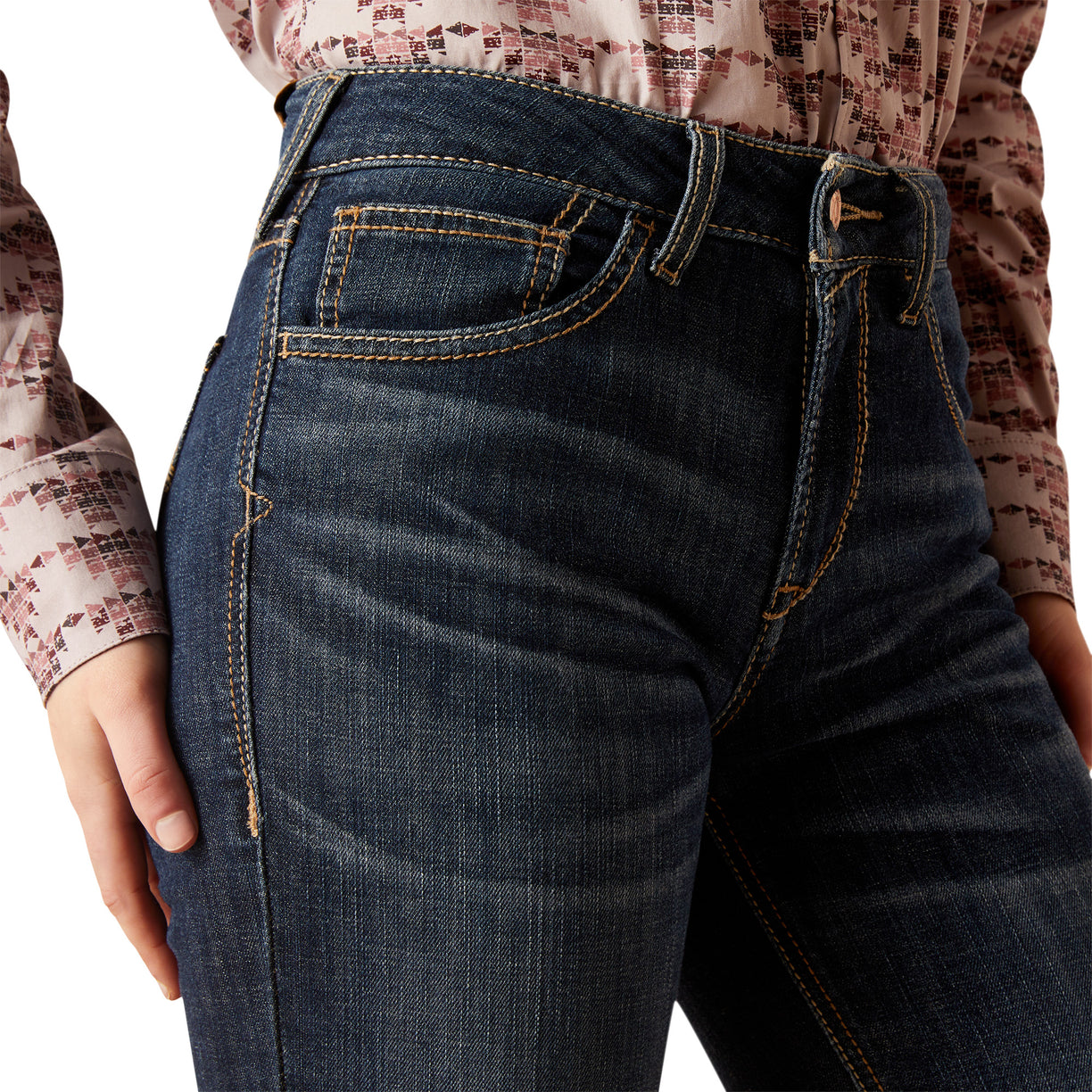 High Rise Naz Slim Trouser Jeans