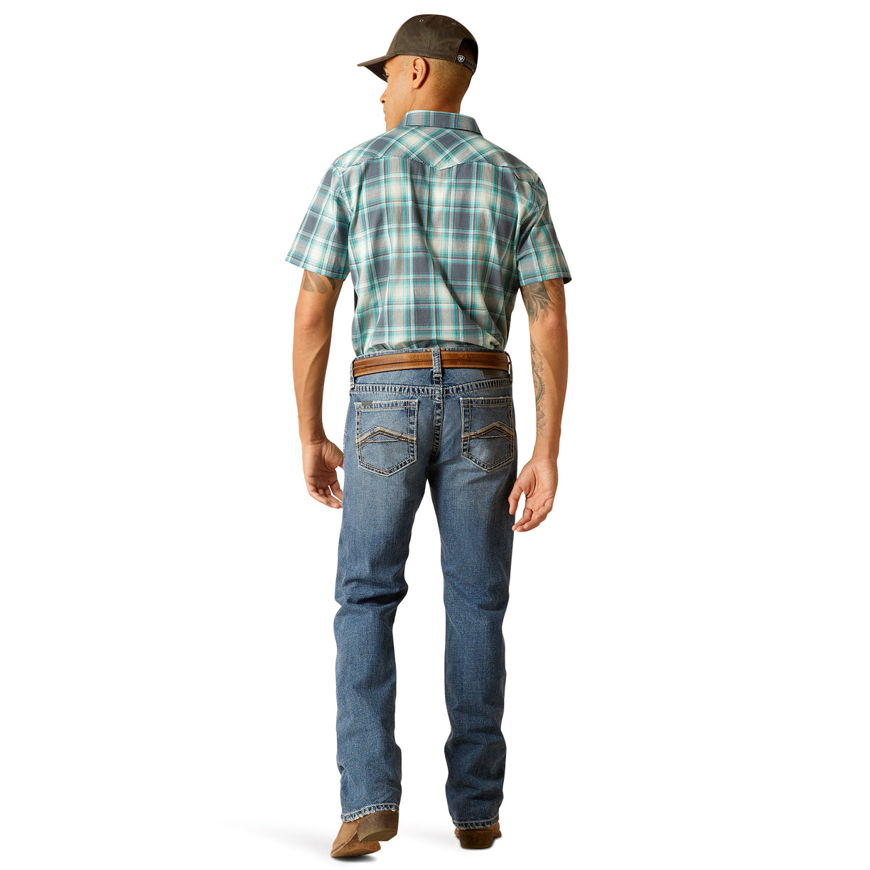 M7 Slim Remming Straight Jeans