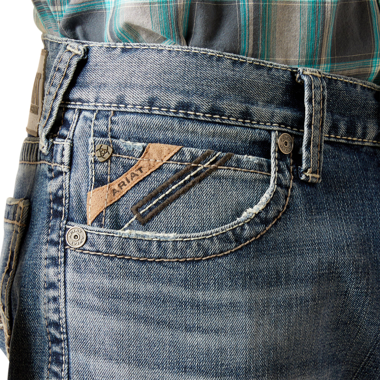 M7 Slim Remming Straight Jeans