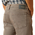 Ariat Men's M5 Straight Hansen Straight Jeans in brown denim - Detail