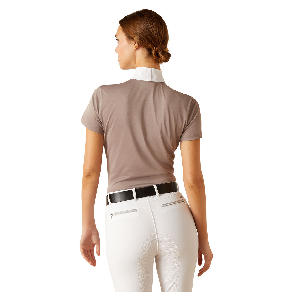 Ariat Women's Aptos Show Shirt in Zinc Colour Back