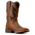 Ariat Men's Cowpuncher VentTEK Boots in Brown Oiled Rowdy Leather Angle