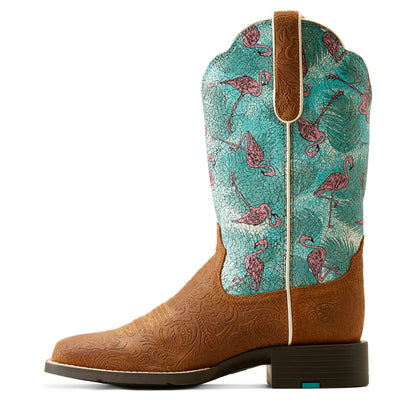 Round Up Wide Square Toe