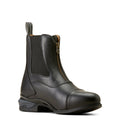Ariat Men's Devon Zip Paddock Boots in black leather - Angle