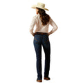 Mid Rise Romana Straight Jeans