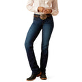 Mid Rise Romana Straight Jeans