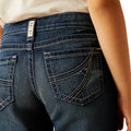 Ariat Kid's Ariana Boot Cut Jeans in Pacific Colour Detail