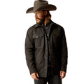 Ariat Men's Grizzly Shirt Jacket in black - Front