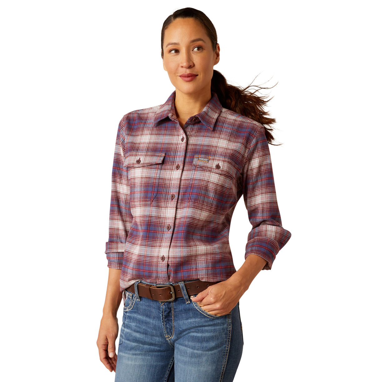 Rebar Flannel DuraStretch Work Shirt