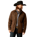Ariat Men's Grizzly Shirt Jacket in brown - Front