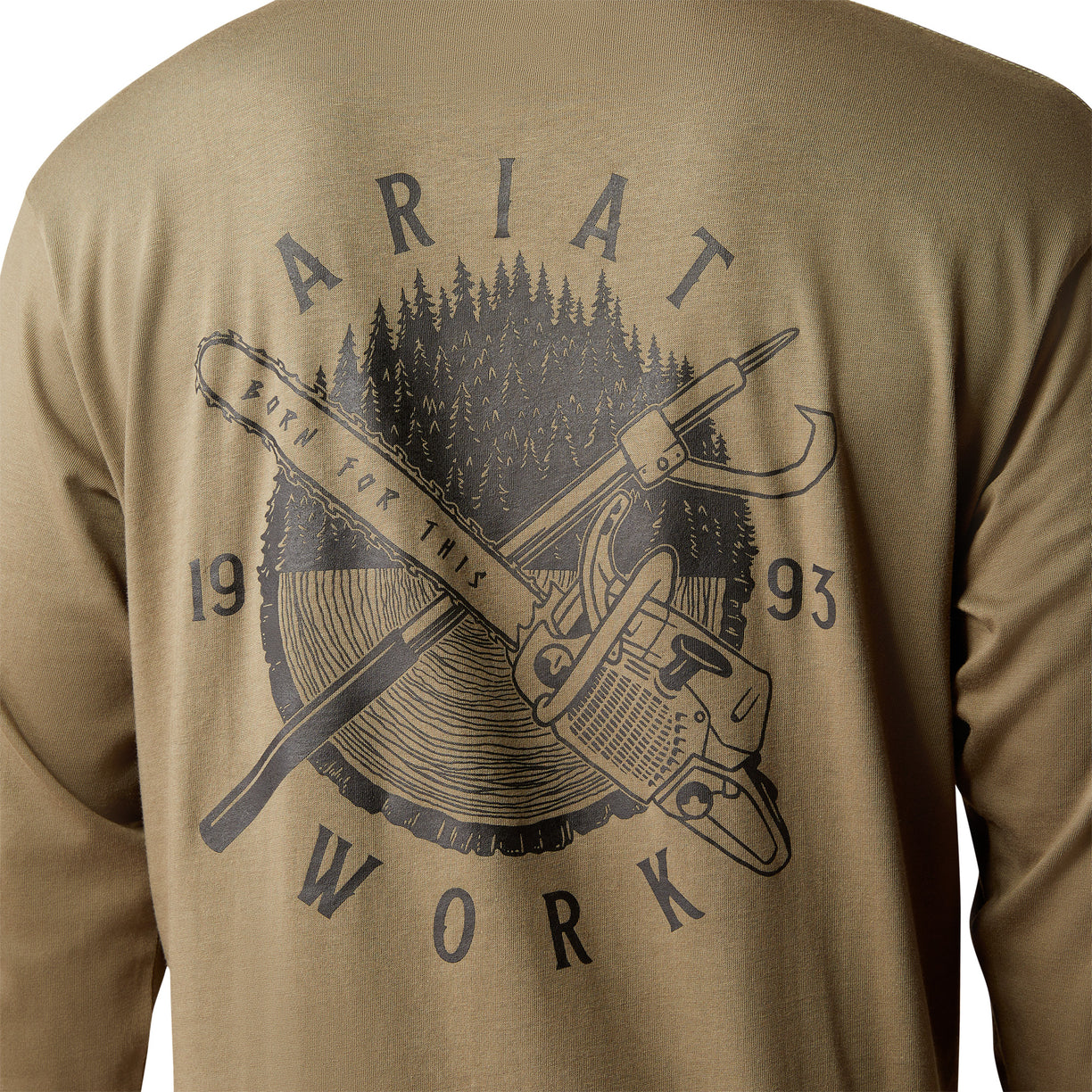 Rebar Cotton Strong Chainsaw T-Shirt