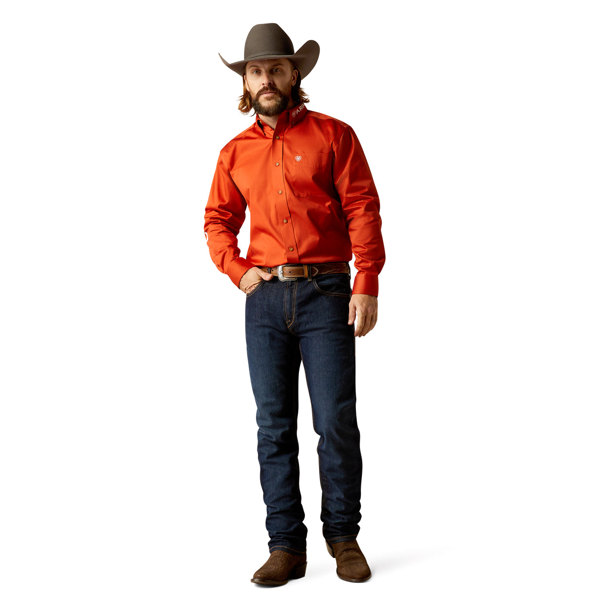 Team Logo Twill Classic Fit Shirt