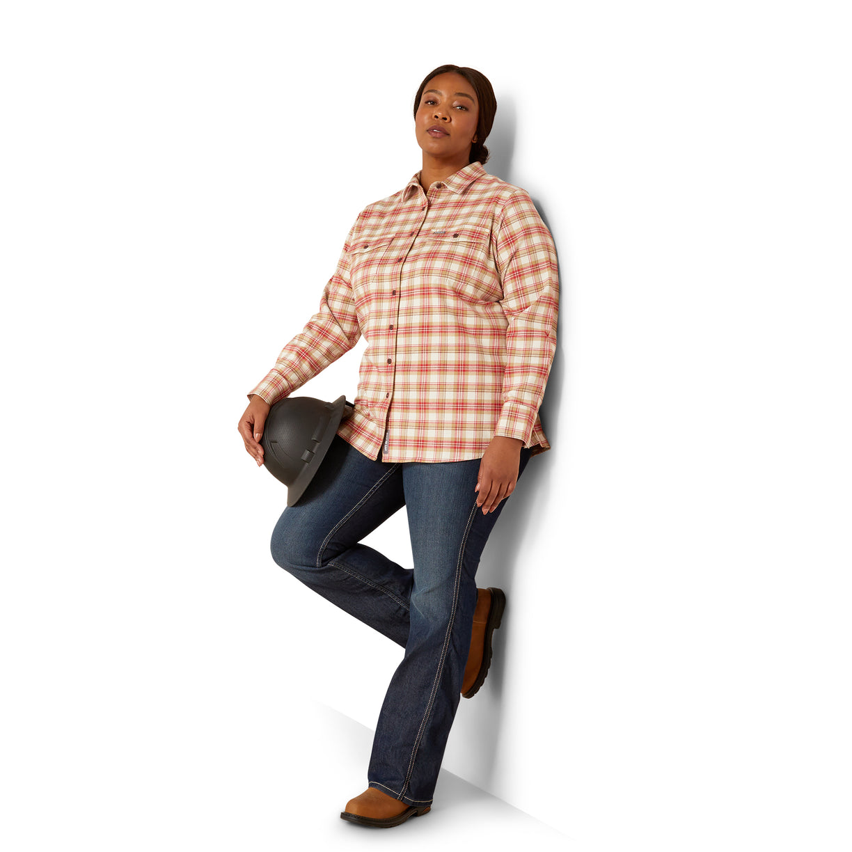 Rebar Flannel DuraStretch Work Shirt