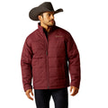 Ariat Men's Crius Insulated Jacket in Dark Red Front