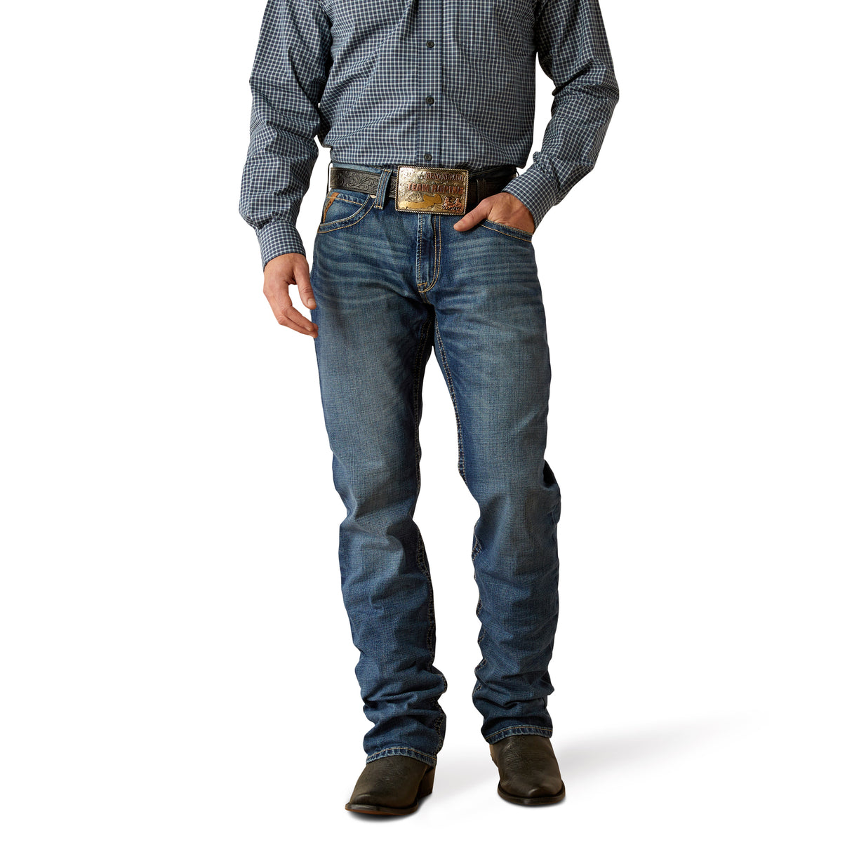 M4 Relaxed Nate Boot Cut Jeans