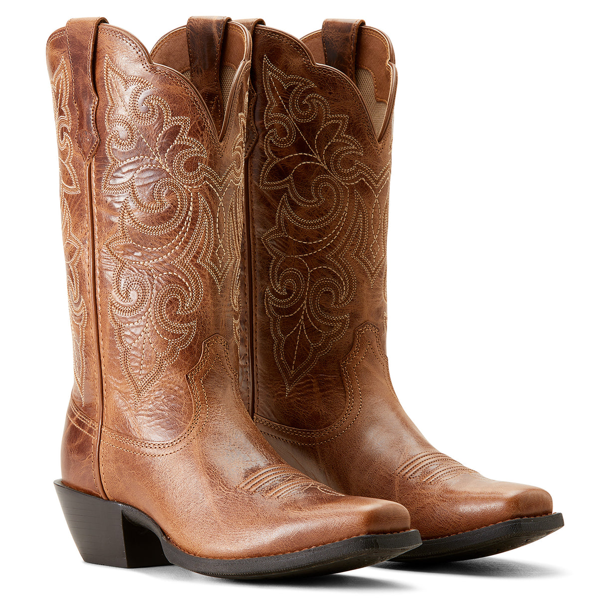 Round Up Square Toe Western Boot
