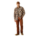 Ariat Men's Harford Retro Fit Shirt in plaid pattern - Full