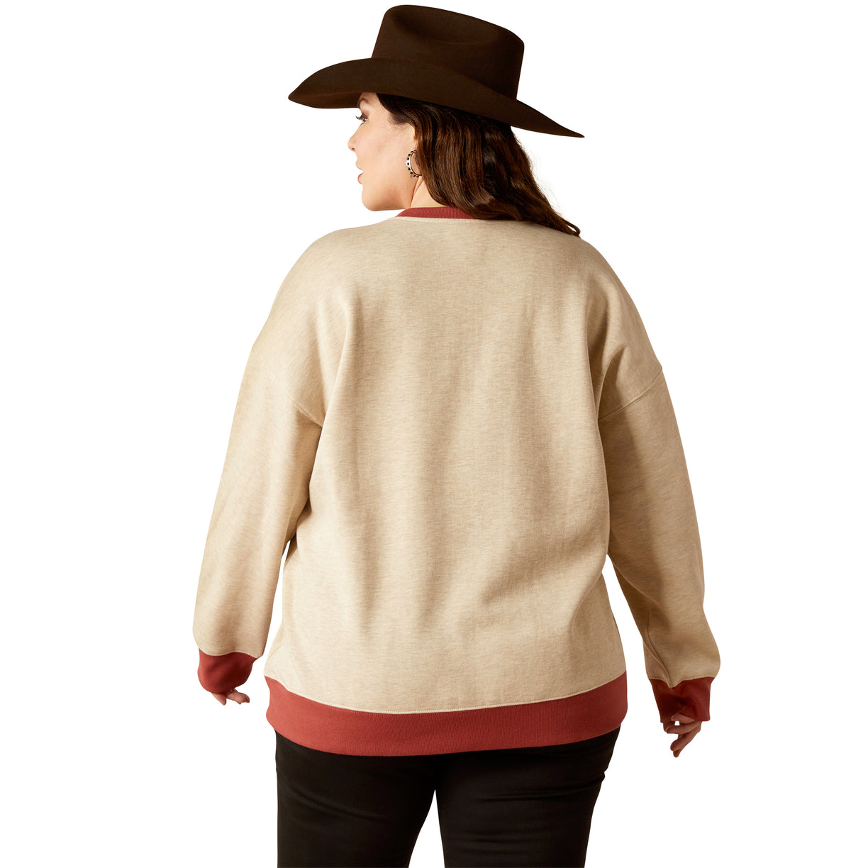 Roughstock Oversized Crew Sweatshirt