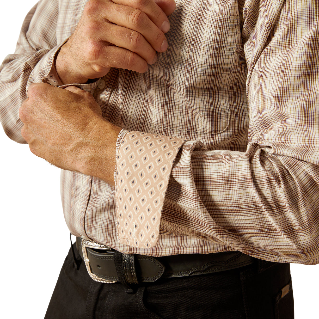 Wrinkle Free Flemming Fitted Shirt