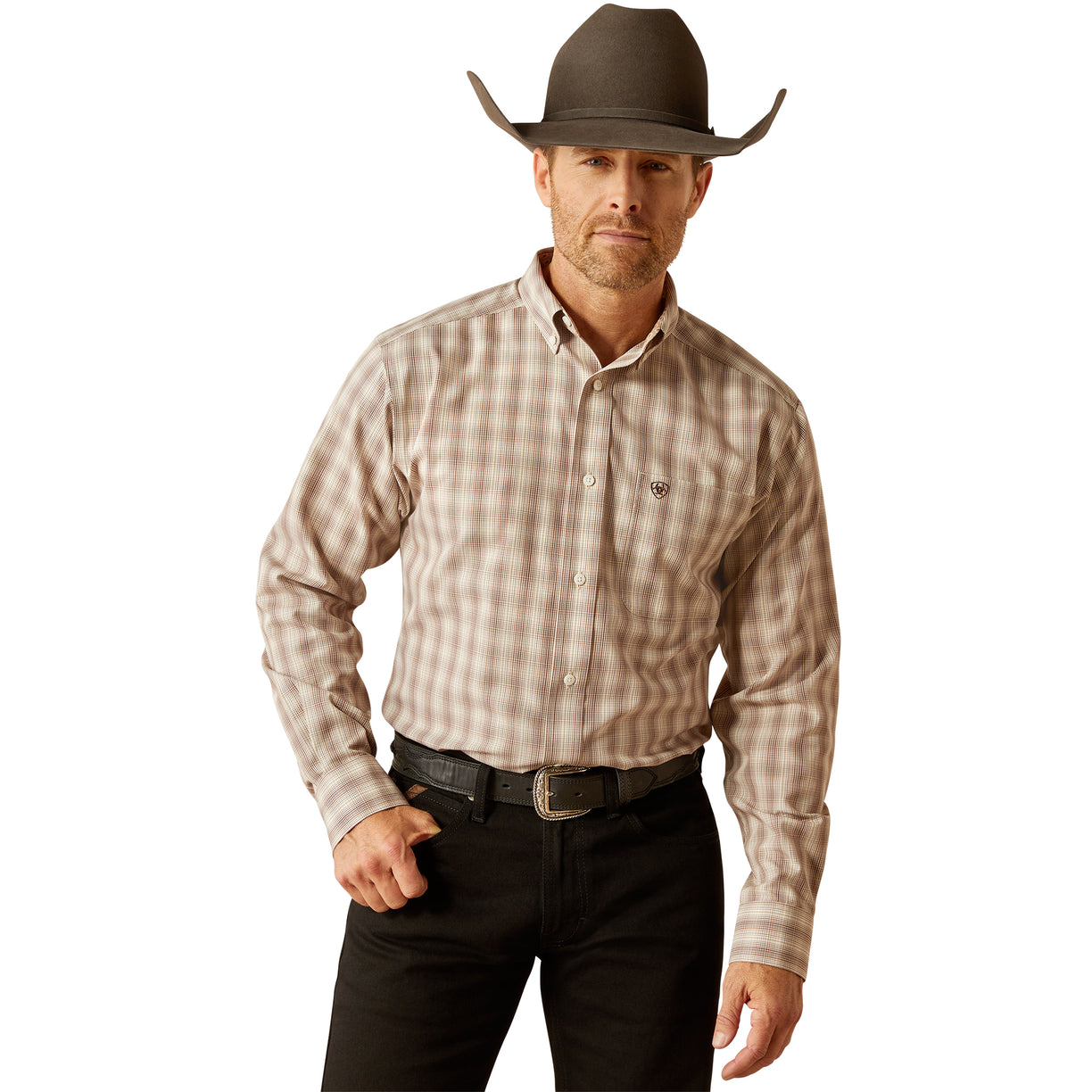 Wrinkle Free Flemming Fitted Shirt