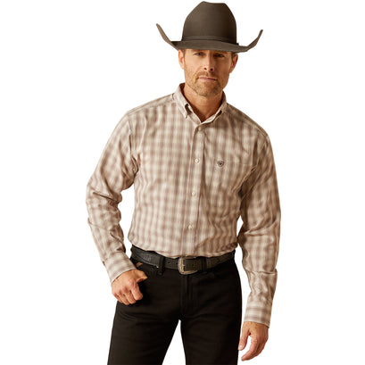 Wrinkle Free Flemming Fitted Shirt