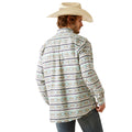 Ariat Men's Judge Classic Fit Shirt in multi-coloured pattern - Back