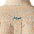 Ariat Men's Johnny Classic Fit Shirt in beige - Detail
