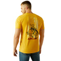 Ariat Men's Rodeo Proud T-Shirt in Gold Heather Colour Back