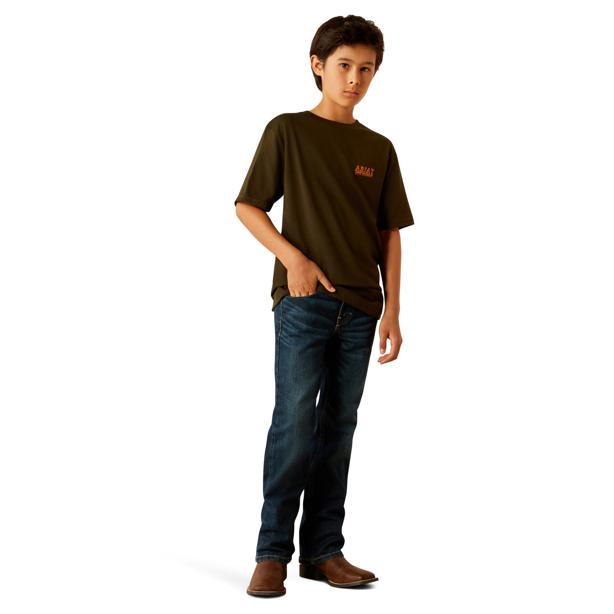 Ariat Kid's Ariat Armadillo on a Half Shell T-Shirt Full