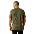 Ariat Men's Patriot Stripe T-Shirt in Surplus Green Colour Back