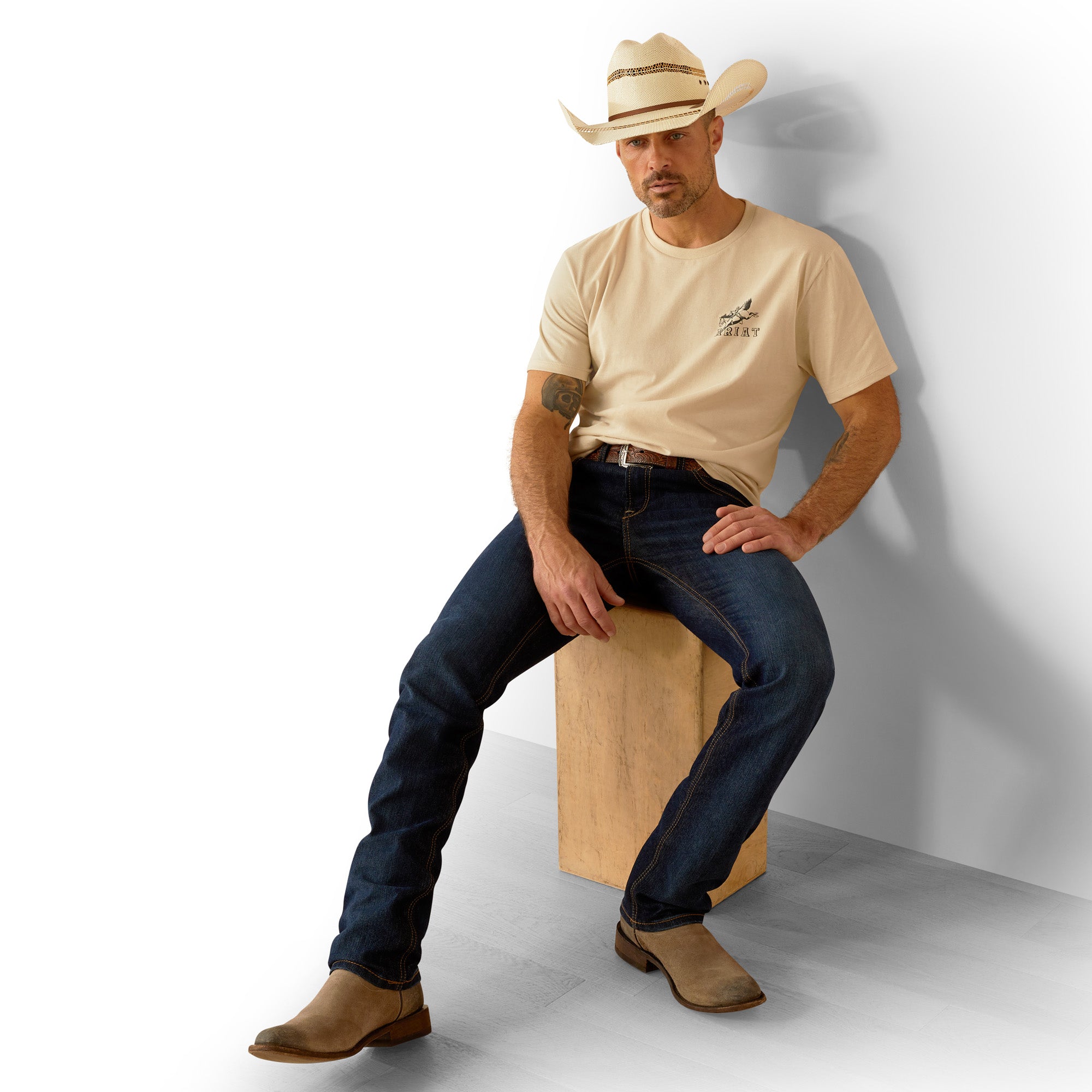 Ariat Bronc Ridin Heritage T-Shirt – Ariat Australia