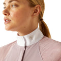 Ariat Women's Aptos Vent 2.0 Show Shirt in Sea Fog Colour Detail