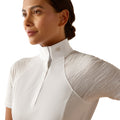 Ariat Women's Aptos Vent 2.0 Show Shirt in White Colour Detail