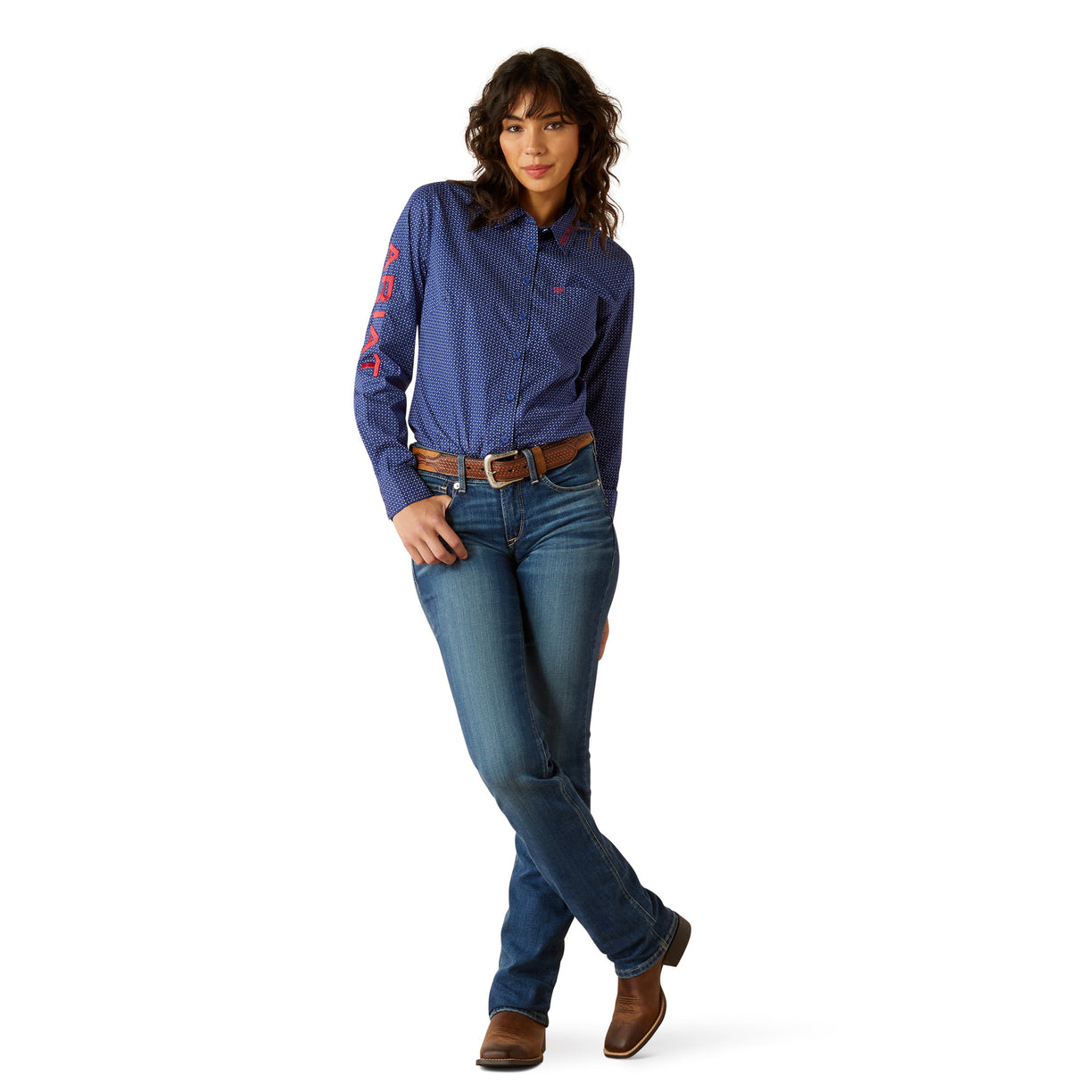 Wrinkle Resist Team Kirby Stretch Shirt