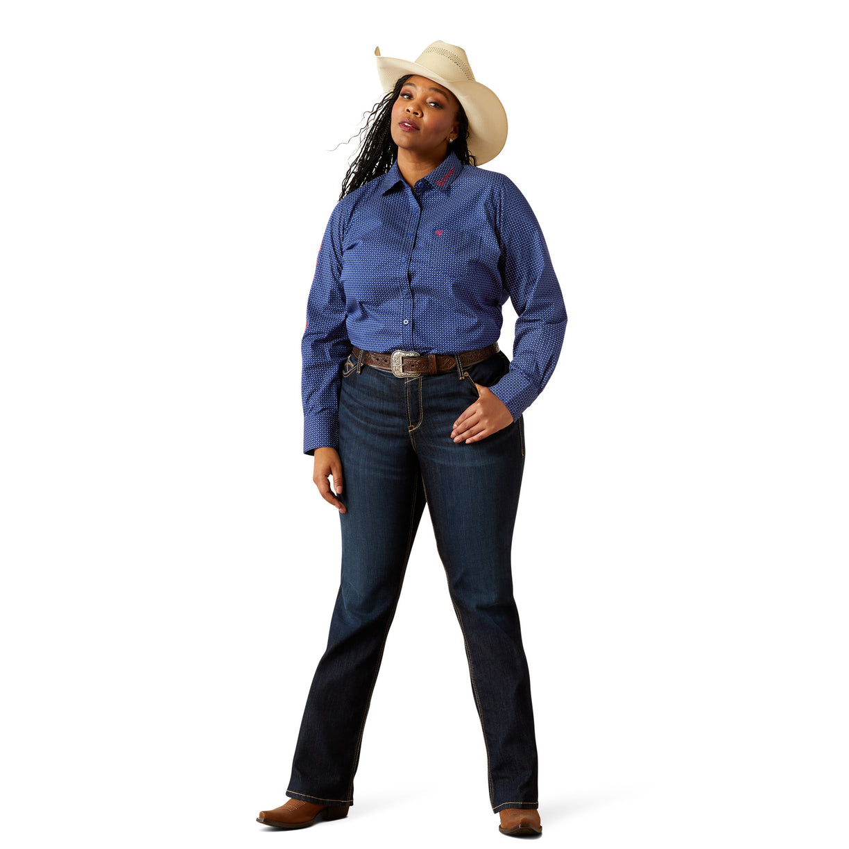 Wrinkle Resist Team Kirby Stretch Shirt