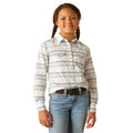Ariat Kid's Alyssa Shirt in Geo Stream Serape Pattern